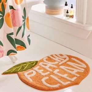 Urban outfitters peachy clean bath mat